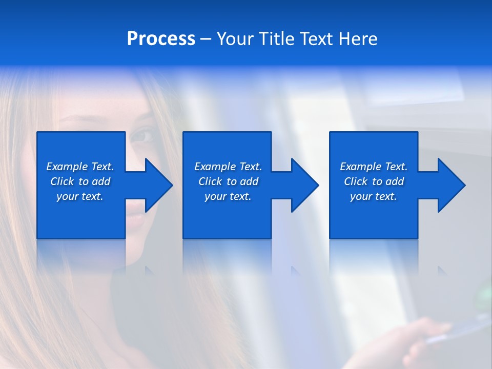 Machine Customer Young PowerPoint Template
