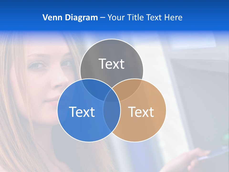 Machine Customer Young PowerPoint Template