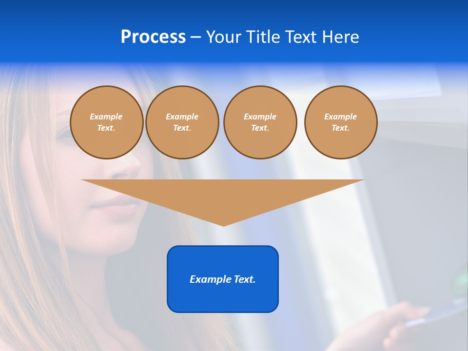 Machine Customer Young PowerPoint Template