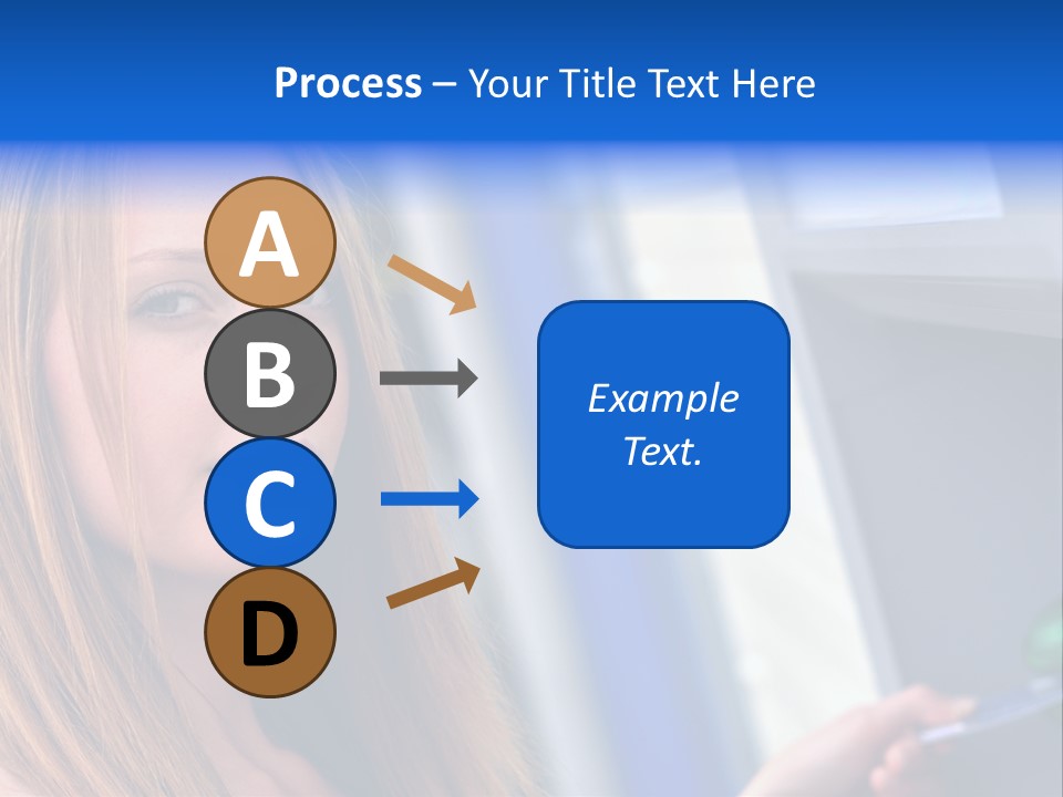 Machine Customer Young PowerPoint Template