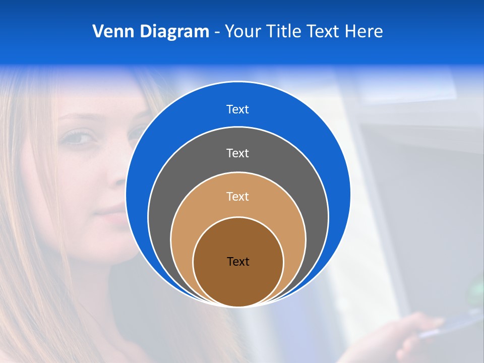 Machine Customer Young PowerPoint Template