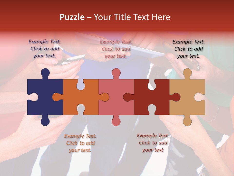 Digital Net Computer PowerPoint Template
