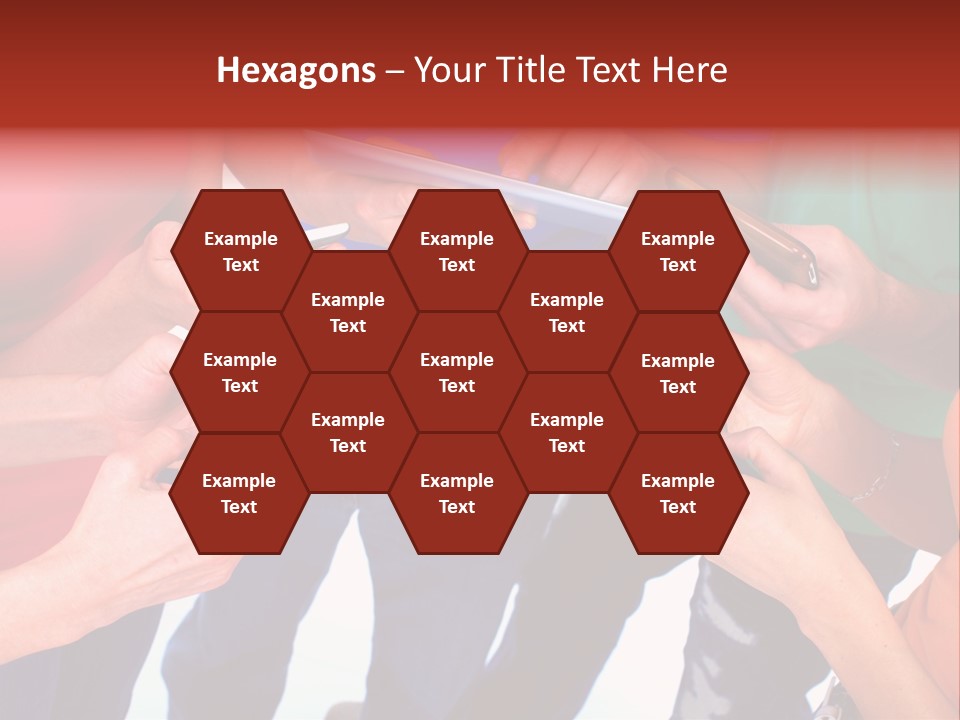 Digital Net Computer PowerPoint Template