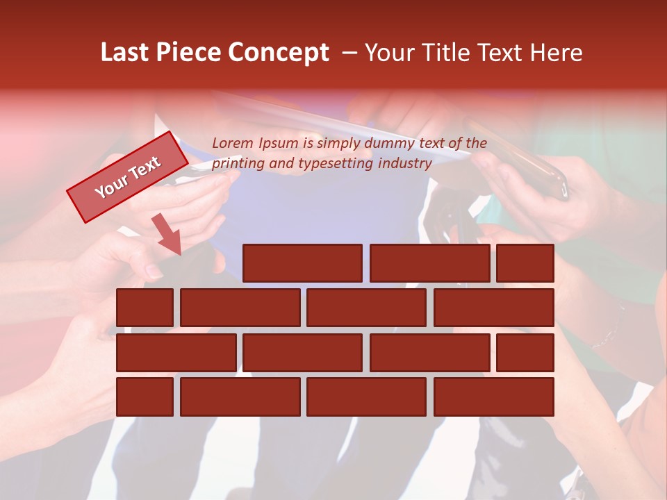 Digital Net Computer PowerPoint Template