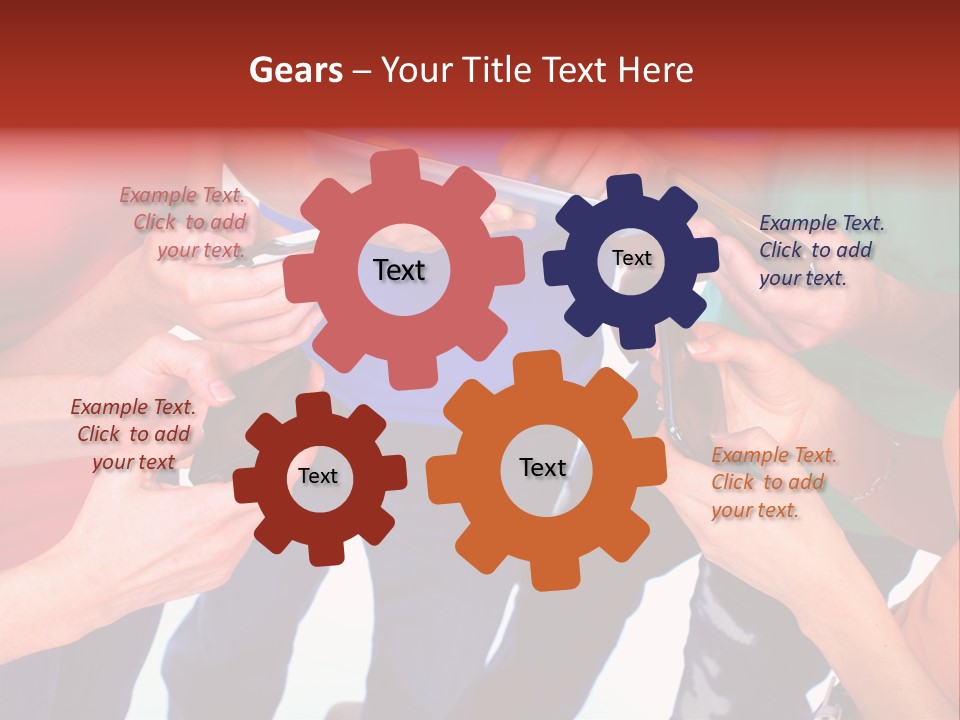 Digital Net Computer PowerPoint Template