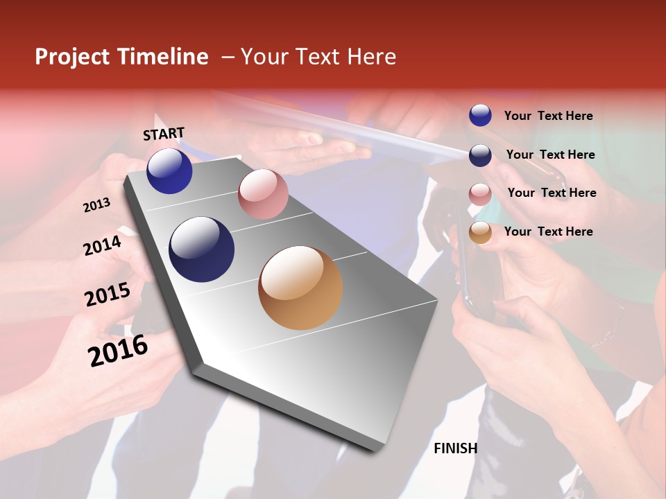Digital Net Computer PowerPoint Template