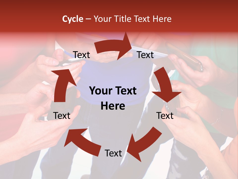Digital Net Computer PowerPoint Template