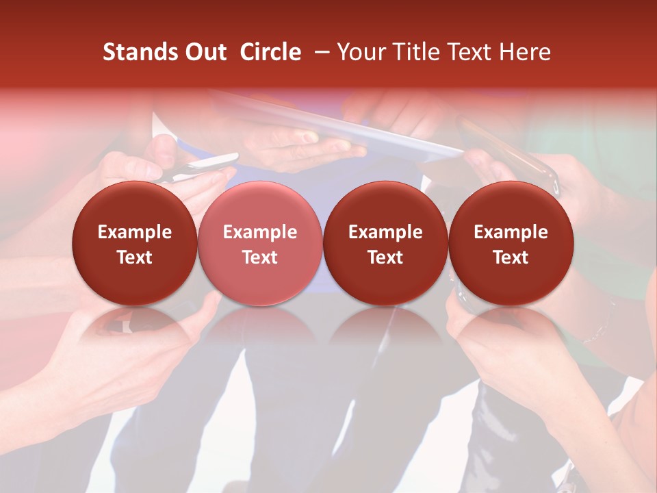 Digital Net Computer PowerPoint Template