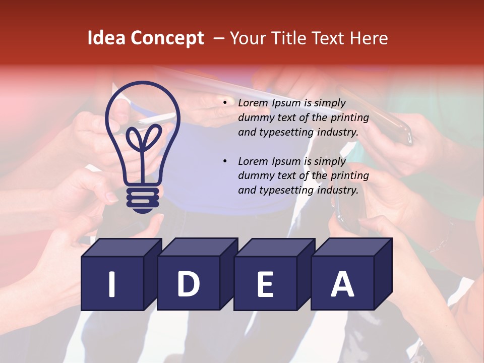 Digital Net Computer PowerPoint Template