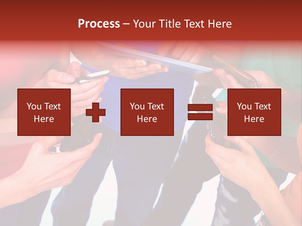 Digital Net Computer PowerPoint Template