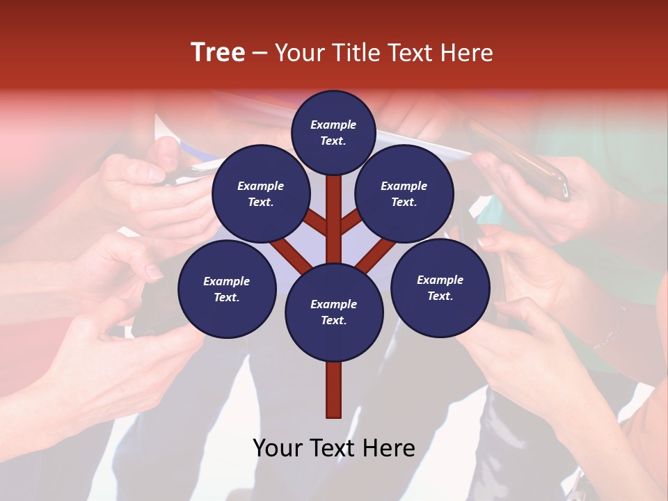 Digital Net Computer PowerPoint Template
