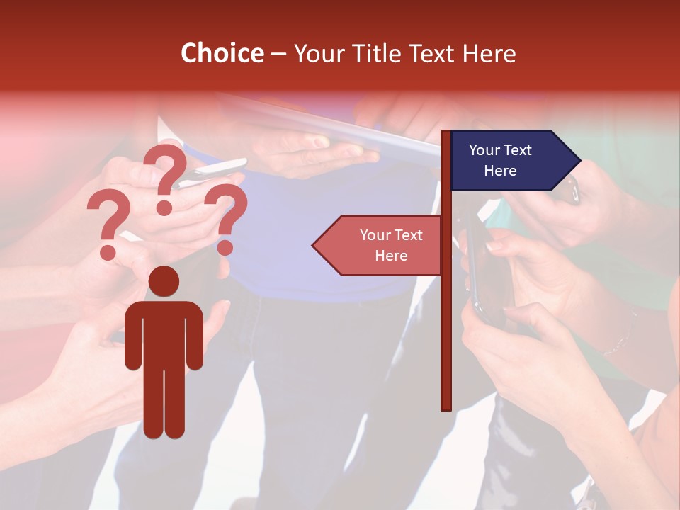 Digital Net Computer PowerPoint Template