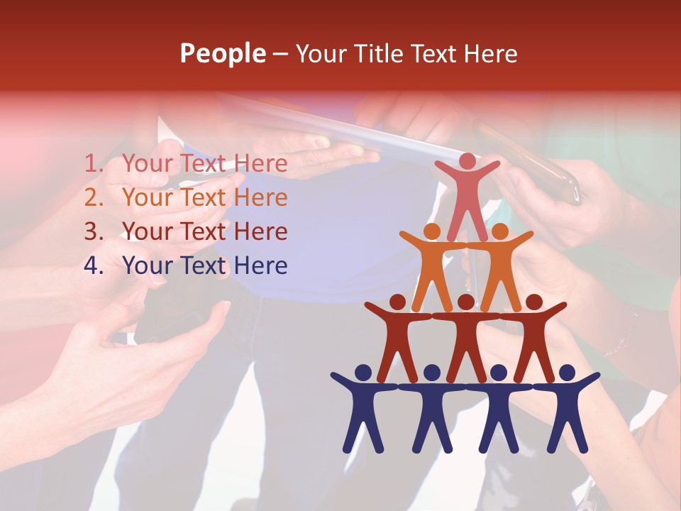 Digital Net Computer PowerPoint Template