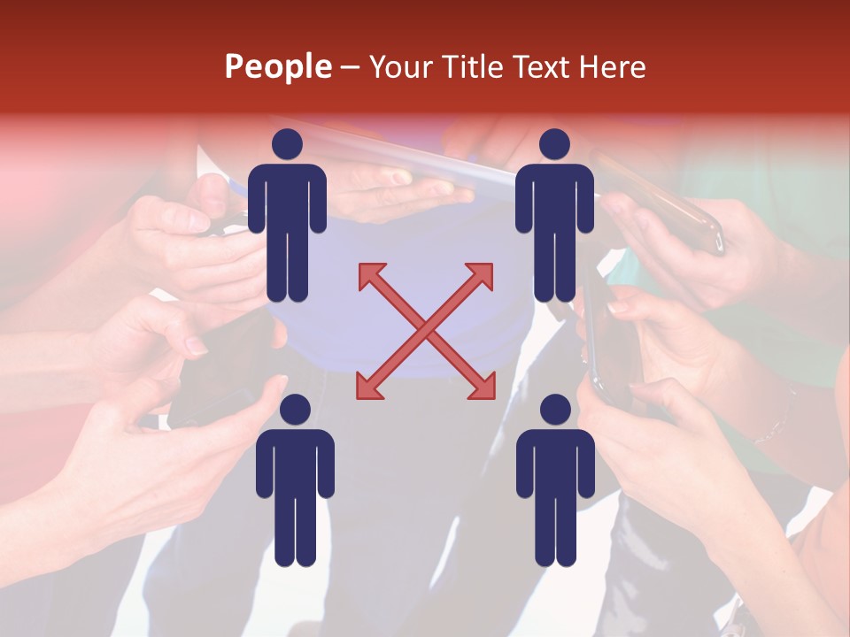 Digital Net Computer PowerPoint Template