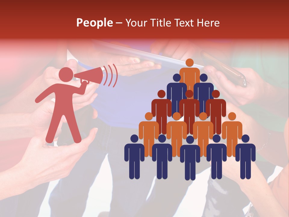 Digital Net Computer PowerPoint Template