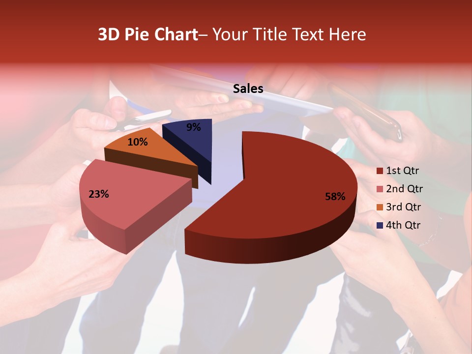 Digital Net Computer PowerPoint Template