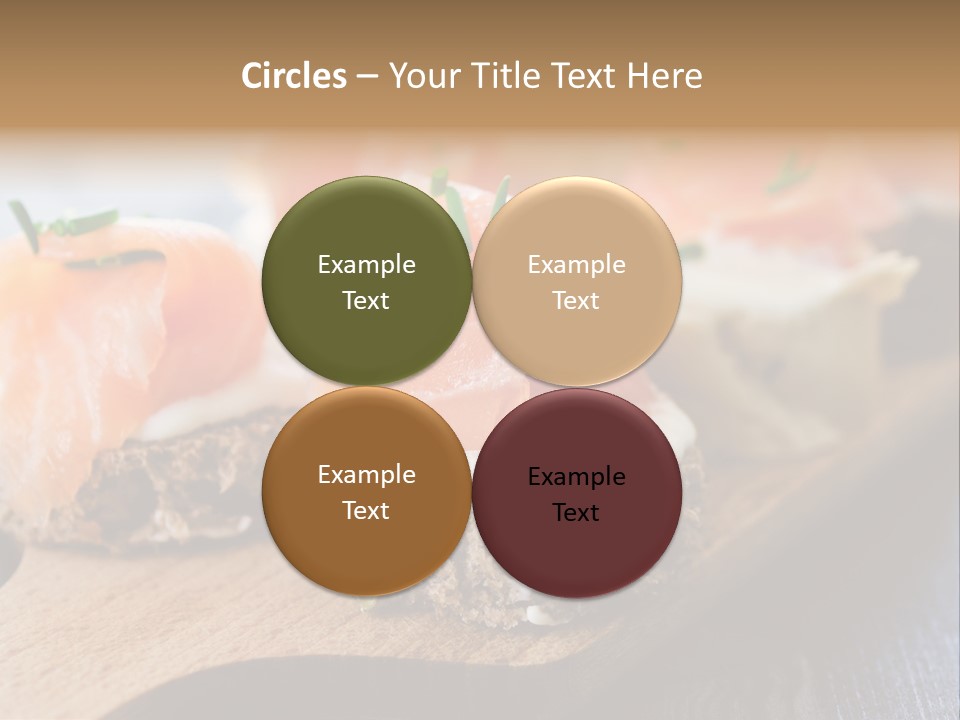 Lunch Onion Meal PowerPoint Template