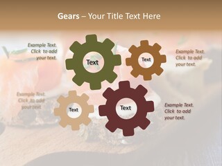 Lunch Onion Meal PowerPoint Template