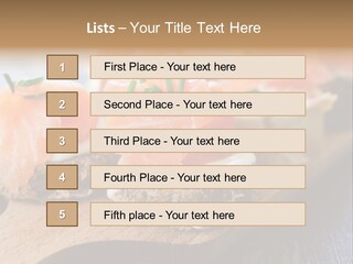 Lunch Onion Meal PowerPoint Template