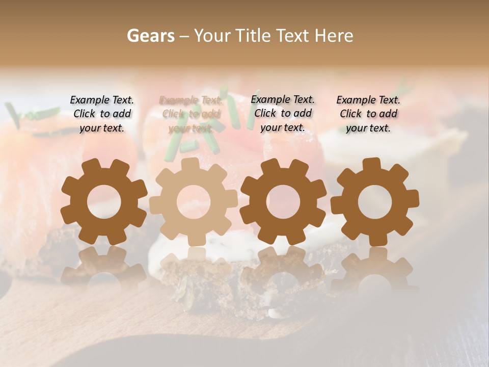 Lunch Onion Meal PowerPoint Template