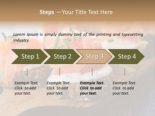 Lunch Onion Meal PowerPoint Template