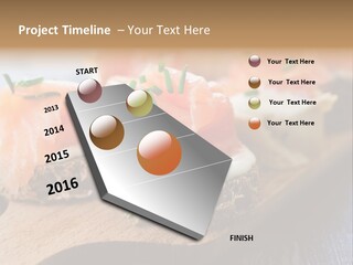 Lunch Onion Meal PowerPoint Template