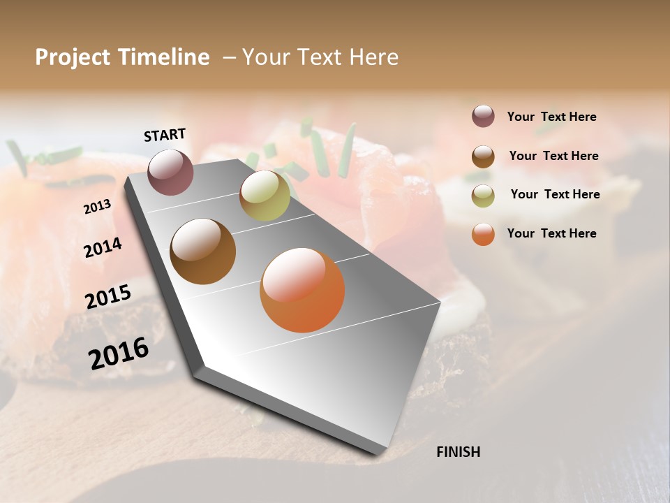 Lunch Onion Meal PowerPoint Template