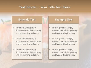Lunch Onion Meal PowerPoint Template