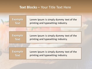 Lunch Onion Meal PowerPoint Template