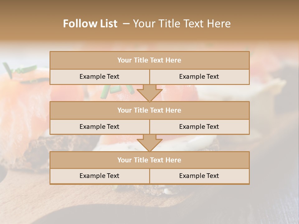 Lunch Onion Meal PowerPoint Template
