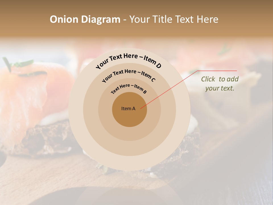 Lunch Onion Meal PowerPoint Template