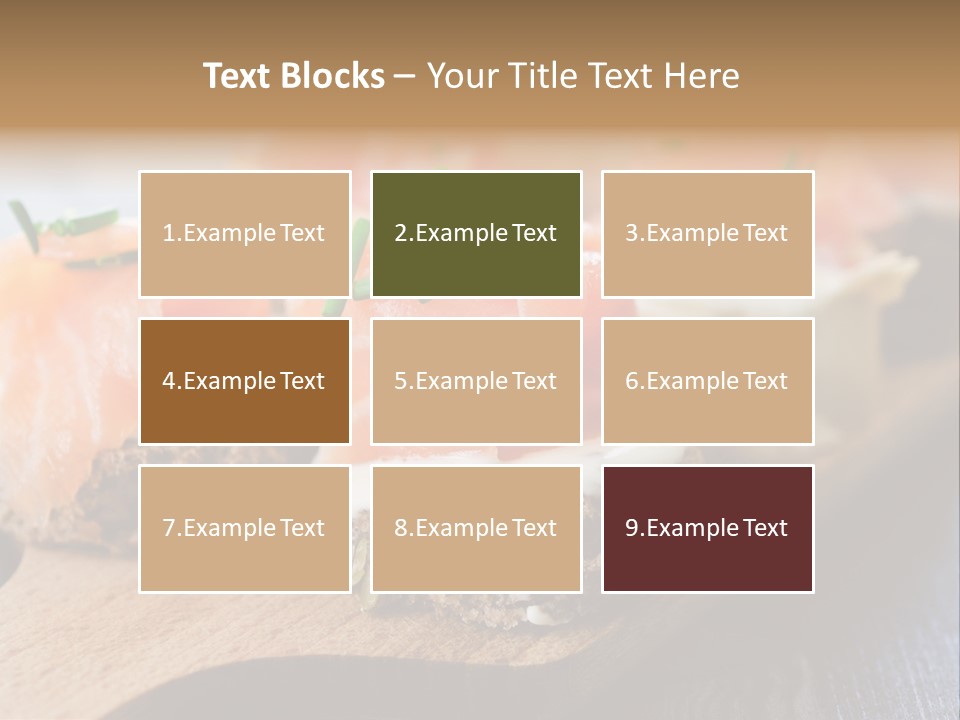 Lunch Onion Meal PowerPoint Template