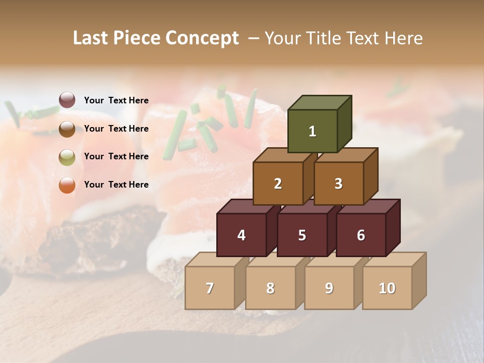 Lunch Onion Meal PowerPoint Template