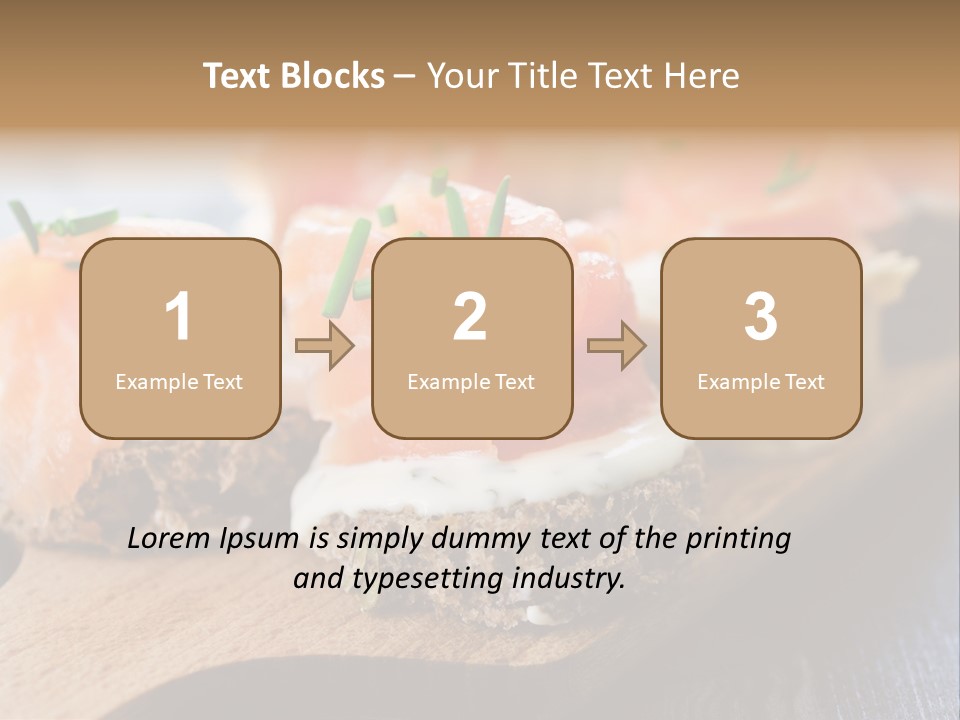 Lunch Onion Meal PowerPoint Template