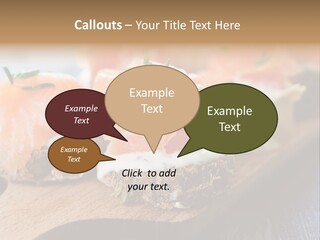 Lunch Onion Meal PowerPoint Template