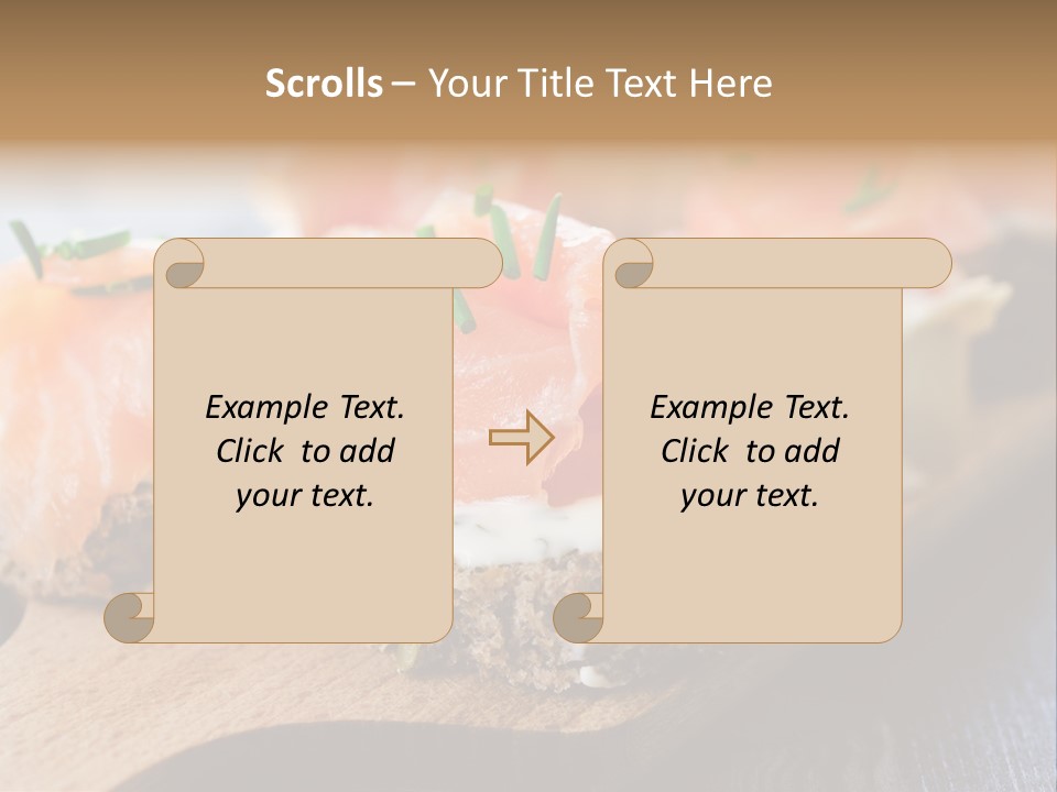 Lunch Onion Meal PowerPoint Template