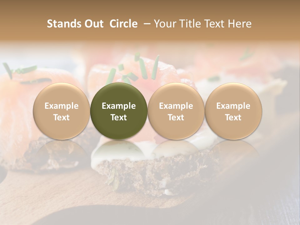 Lunch Onion Meal PowerPoint Template