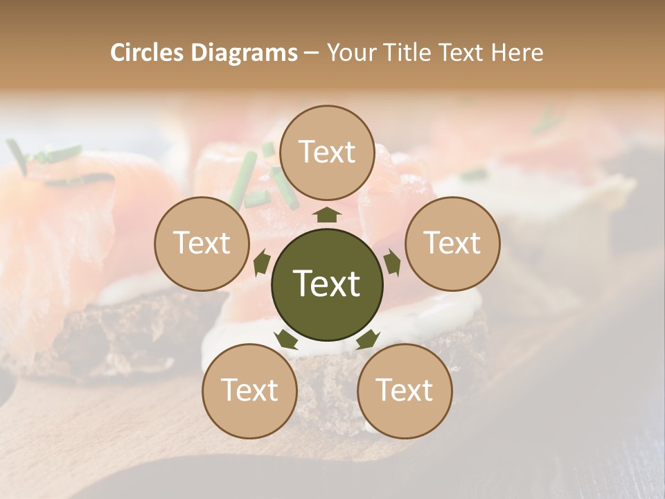 Lunch Onion Meal PowerPoint Template