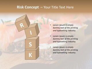 Lunch Onion Meal PowerPoint Template