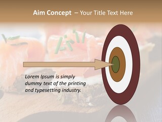 Lunch Onion Meal PowerPoint Template