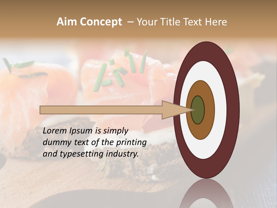 Lunch Onion Meal PowerPoint Template