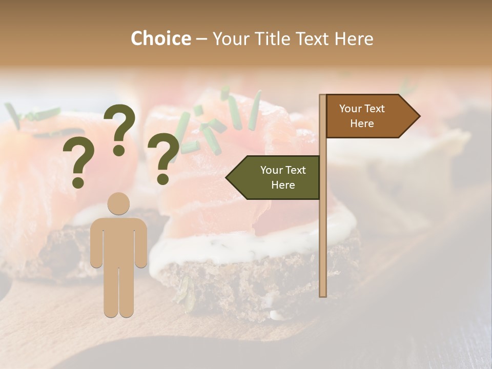 Lunch Onion Meal PowerPoint Template