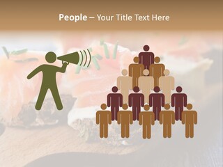 Lunch Onion Meal PowerPoint Template