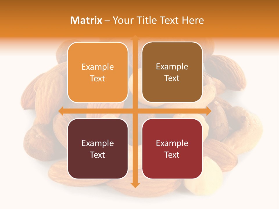 Macro Protein Peanut PowerPoint Template