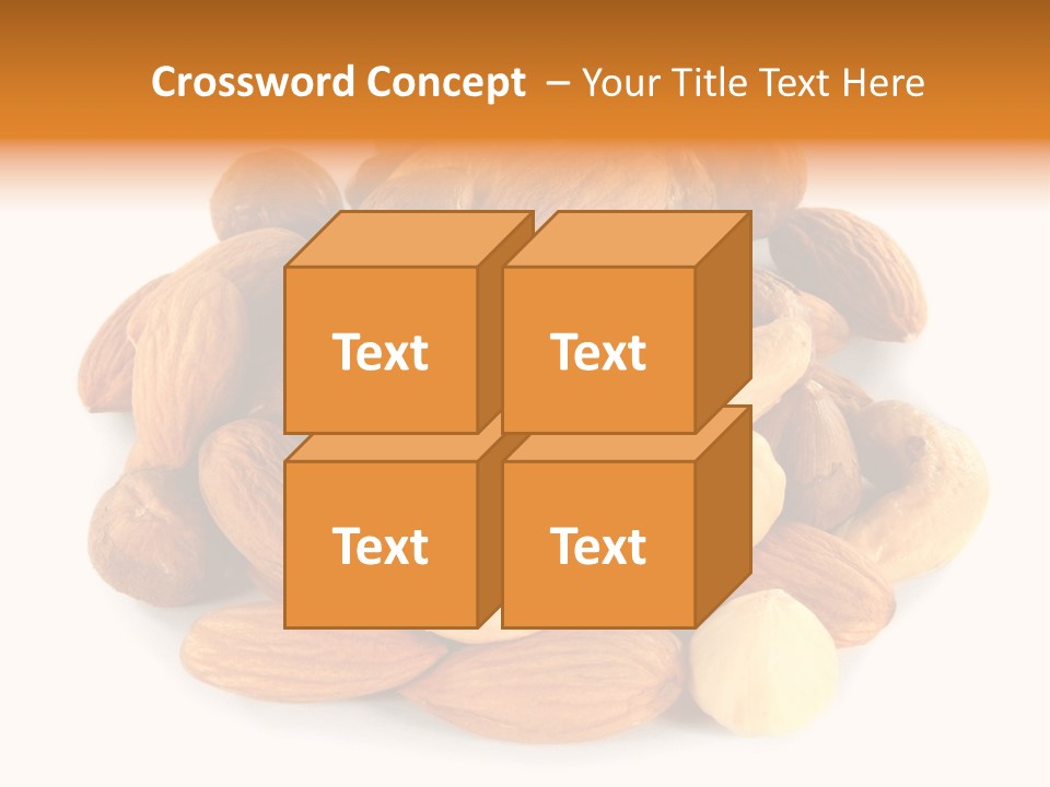Macro Protein Peanut PowerPoint Template