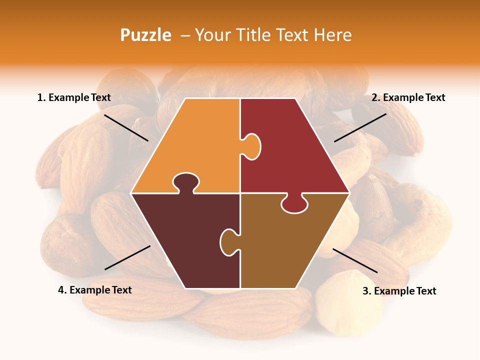 Macro Protein Peanut PowerPoint Template