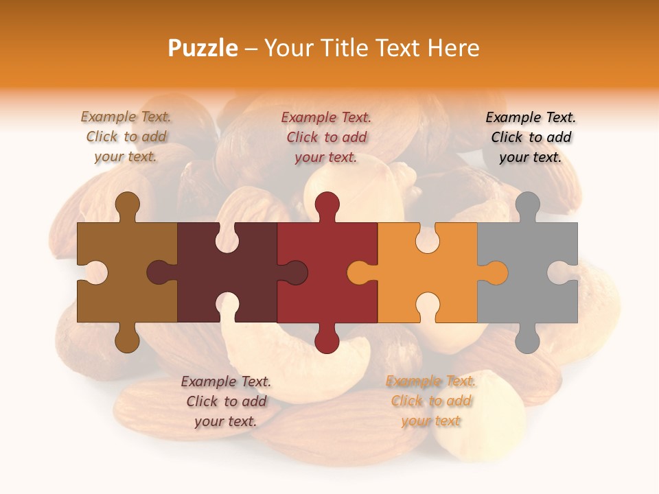 Macro Protein Peanut PowerPoint Template