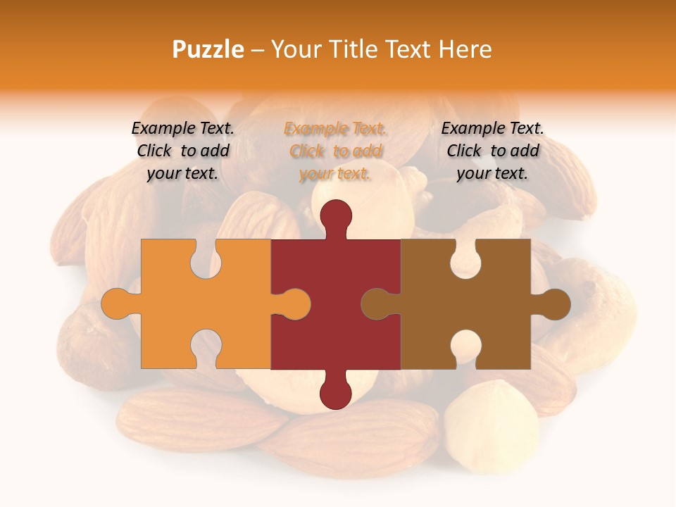 Macro Protein Peanut PowerPoint Template