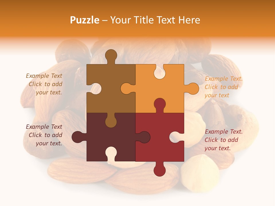 Macro Protein Peanut PowerPoint Template