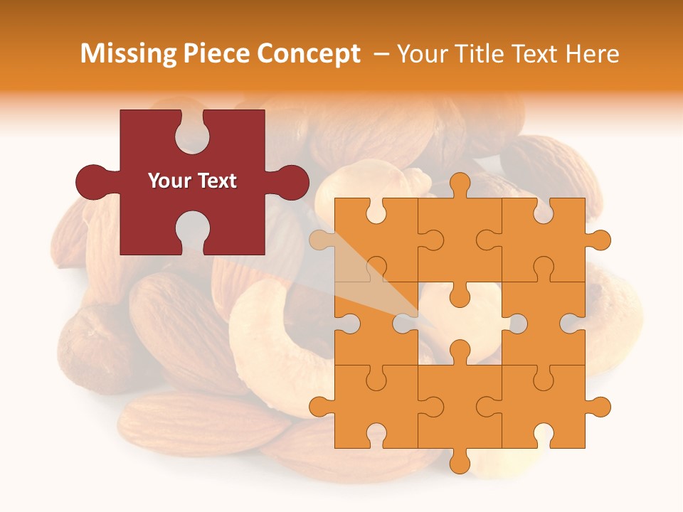 Macro Protein Peanut PowerPoint Template